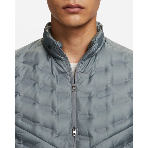 Nike Therma-FIT ADV AeroLoft Repel Down Running Jacket Grey Sz XL FB7556-084 NWT - Picture 3 of 15